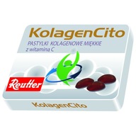 KolagenCito Pastylki kolagenowe miękkie z witaminą C, 48g