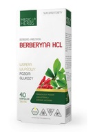 Medica Herbs Berberín HCL 40 kapsúl NORMÁLNA HLADINA GLUKózy