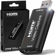 Grabber hdmi video USB obrazový rekordér OBS PC 4k