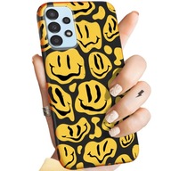 ETUI MATOWE DO SAMSUNG GALAXY A13 5G WZORY SMILE BUŹKA UŚMIECH OBUDOWA CASE