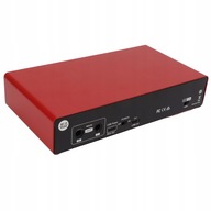 USB zvuková karta naživo červená Mini USB