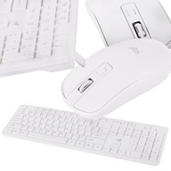 Súprava klávesnice a myši Verk Group biela