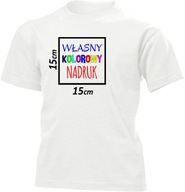 T-shirt KOSZULKA Z WŁASNYM NADRUKIEM DZIECIĘCA 140