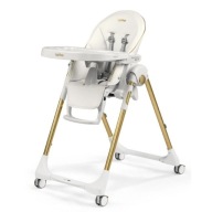 Peg PEREGO PRIMA PAPPA FOLLOW ME ETETŐSZÉK ÉS arany-fehér-arany