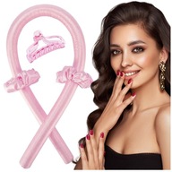 Wałek do kręcenia Loków Heatless Curls Scrunchie do włosów + spinka gumki