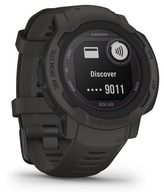 Grafitowy Smartwatch GARMIN Instinct 2 Solar