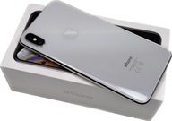 Mega Zestaw oryginalny Apple Iphone XS 64gb Silver Bateria 99%