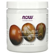 NOW Foods Shea Butter 454g Odżywka Nawilżenie Masło Shea Skóra Głowy