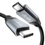 KABEL USB-C - USB TYP C SS 20 ULT-WIIQ 1M 1 METR OPLOT 100W