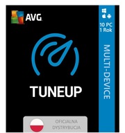 AVG PC TuneUP MultiDevice 10PC / 1 Rok