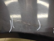 MERCEDES A-class fender right front paint 195