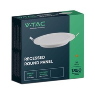 Panel LED V-TAC Wpuszczany Premium Downlight 18W Okrągły fi220 VT-61018 400