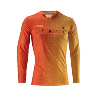 Leatt Nowość Koszulka Moto 5.5 Ultraweld Jersey Citrus Pomarańczowy Rozmiar
