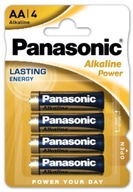 4x Baterie Panasonic Alkaiczne Power LR6/AA 1.5V