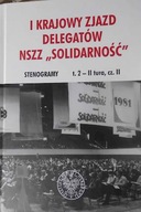 I Krajowy Zjazd Delegatów NSZZ Solidarność Stenogr