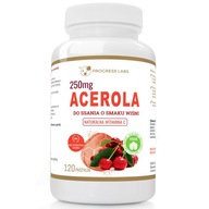 ACEROLA 250mg Naturalna Witamina C DO SSANIA 120t