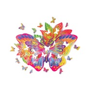 Drevené puzzle pre dospelých Premium Motýľ L Jewel Butterfly 170 NEW