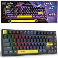 ONIKUMA G52 KLAWIATURA GAMINGOWA MECHANICZNA PODŚWIETLANA MINI RGB DO GIER