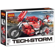 Stavebnice COGO Motocykel Tech-Storm 300el. Motor