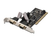 Rozšiřující karta/Řadič RS232 PCI, 2xDB9