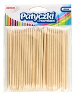 DREVENÉ PATYČKY ZAOSTRENÉ 11,4 cm A'50 BREWIS