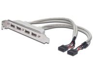 4 x USB 2.0 port Digitus AK-300304-002-E
