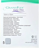 Opatrunek hydrokoloidowy Granuflex Extra Thin 10 x 10 cm 5 szt. cienki