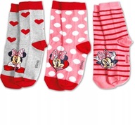 3x Skarpetki bawełna Disney Minnie Mouse 35 -38