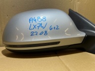 AUDI A4 B8 LIFT mirror exterior right 6 + 2 PIN LX7W