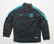 NIKE FC BARCELONA BARCA czarna rozpinana bluza dziecko 128-140cm 8-10lat