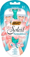 BIC MISS SOLEIL AQUA MASZYNKA DO GOLENIA ZESTAW GOLARKA DLA KOBIET x3