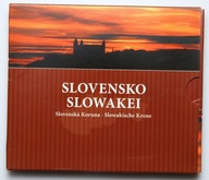 Słowacja - OFICJALNY zestaw SET menniczy - 7 monet - Stan MENNICZY UNC