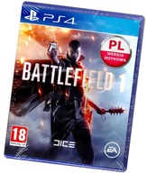 Battlefield 1 PS4 NOWA Pudełkowa PL DUBBING