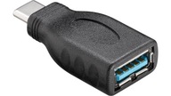 USB-C adaptér na USB-A 3.0 čierny