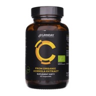 Grinday C Bio Vitamín C z organickej Aceroly 60