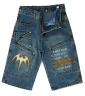 SP003 Krótkie spodnie spodenki jeans rozmiar 122