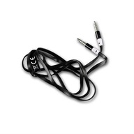 Adapter 3,5 audio cable 3.5 aux kabel czarny