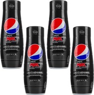 4× Sirup SodaStream Pepsi MAX 440 ml