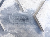 TESLA X abdeckung Blende Abdeckung heck BODEN