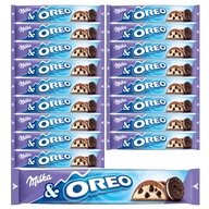 Pakiet Baton Czekoladowy Milka Oreo 18 x 37 g