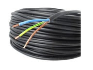 Przewód Instalacyjny Kabel elektryczny Giętki OWY 1.5mm2 3-żyłowy Linka 1m