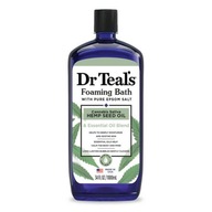 Dr Teal's Foaming Bath Hemp Seed Oil 1000 ml - Płyn do kąpieli