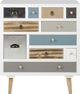 AC Design Furniture komoda Suwen z szufladami 70 x 32 x 81cm