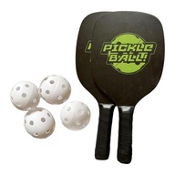 Sada pádla Pickleball 2 drevené rakety Pickleball 4