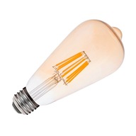 ŻARÓWKA LED OZDOBNA FILAMENT E27 8W 720lm CIEPŁY