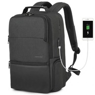 Duży pojemny Plecak na laptopa 18" Tigernu T-B3905 RFID USB grafitowy