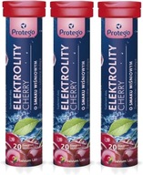 Prote Elektrolyty Cherry 3x20 šumivých tabliet Electrolytes