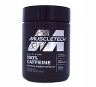 Muscletech 100% Caffeine 125tabl Kofeín Stimulácia Energia