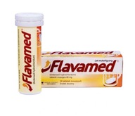 Flavamed 60 mg 10 szt. tabletki musujące LEK wykrztuśny kaszel mokry