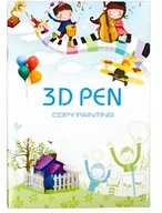 Kniha so šablónami pre 3D pero